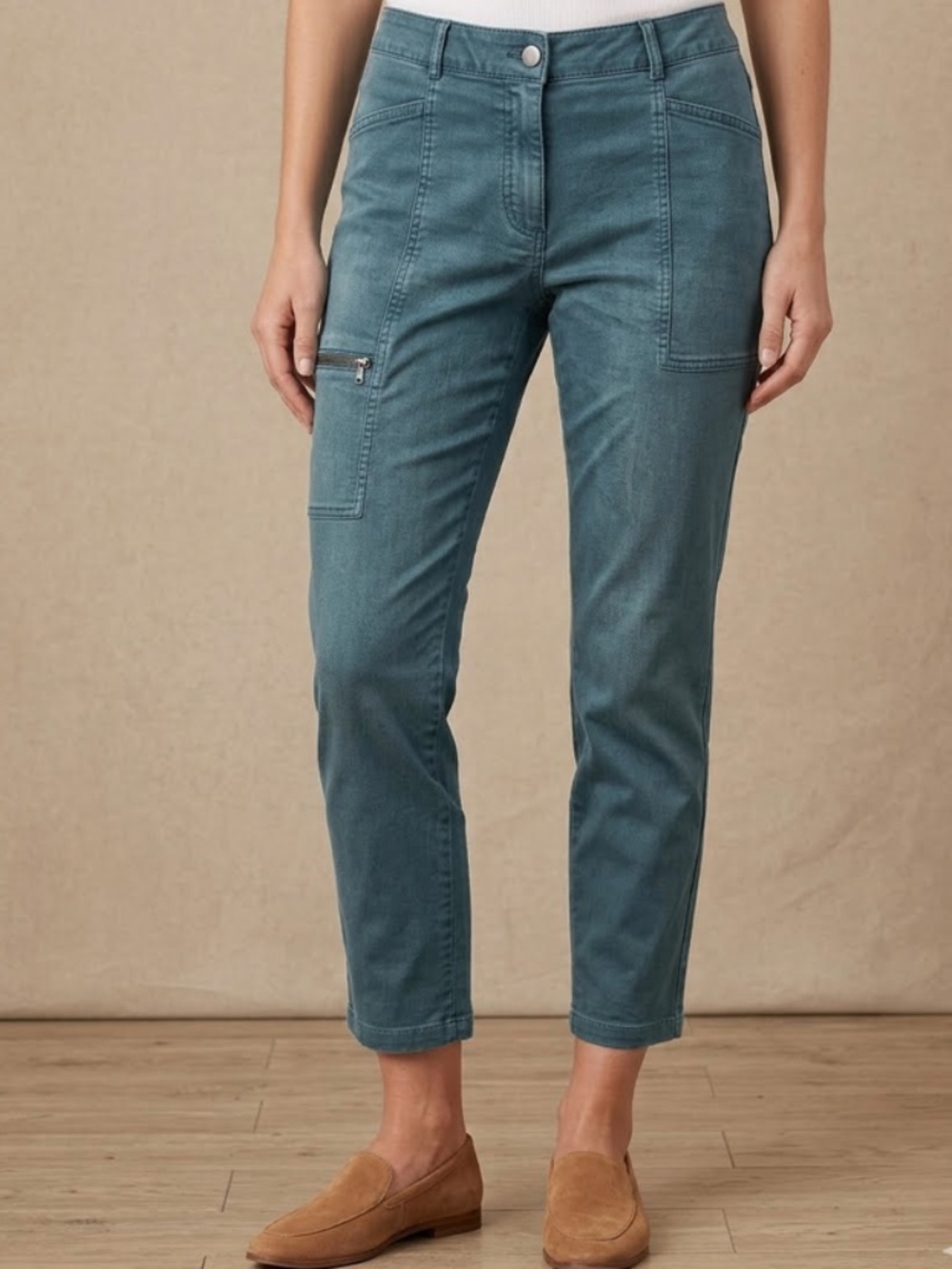 Elliott Lauren Olive Green Cargo Pants (6)